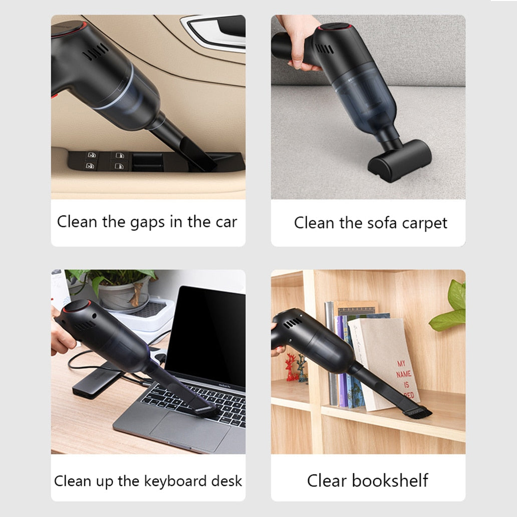 Advanced Wireless Multi-function Car Vacuum Cleaner