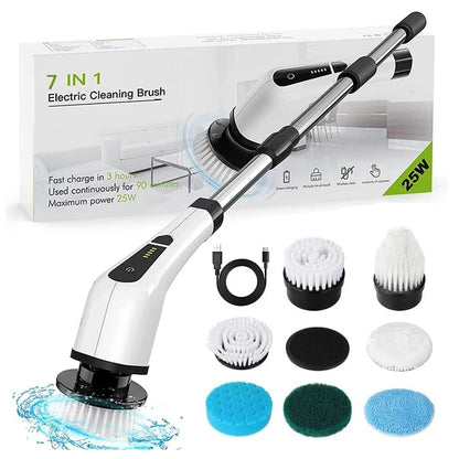 All In One Fast Charging Cleaning Brush