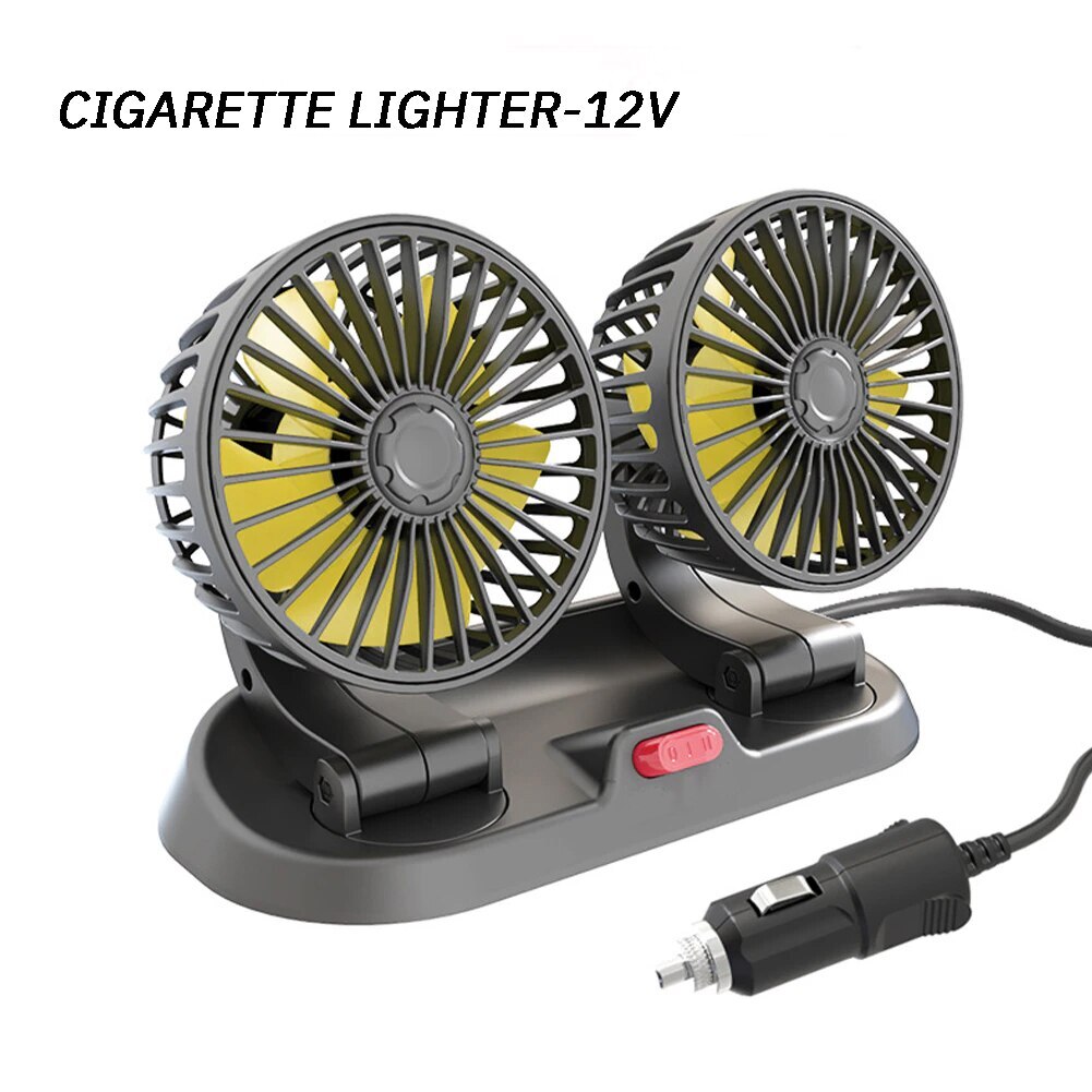 Adjustable USB Car Fan