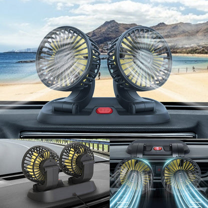 Adjustable USB Car Fan