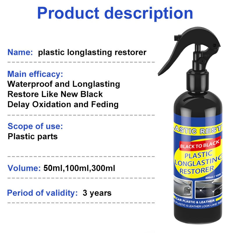 Magic Plastic Restore Coating Agent