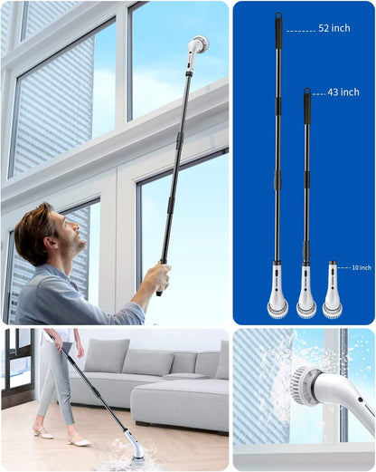 Multi-functional Wireless Cleaning Brush