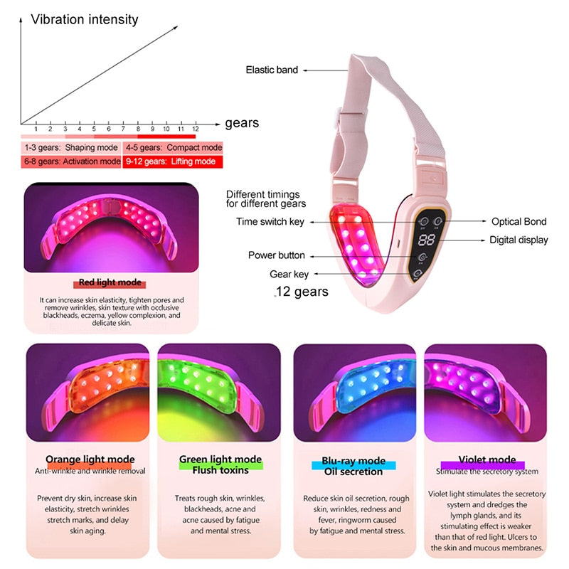 Magical Facial Lifting Device/LED Photon Therapy