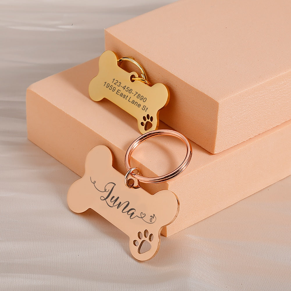 Personalized Stainless Steel Pet Tag