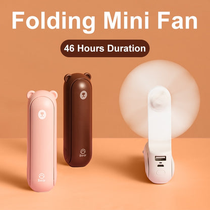 USB Rechargeable Mini Handheld Fan