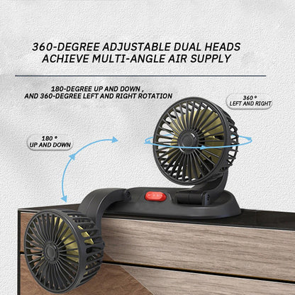 Adjustable USB Car Fan