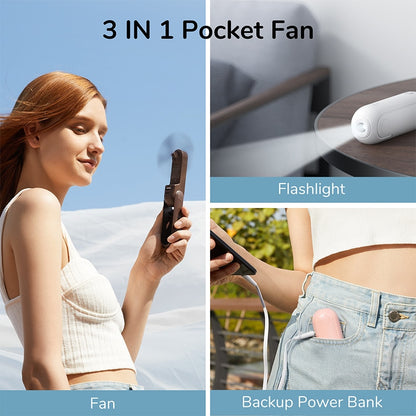 USB Rechargeable Mini Handheld Fan