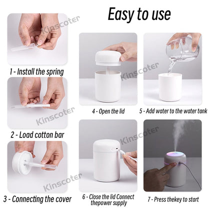 Portable Mini USB Air Humidifier