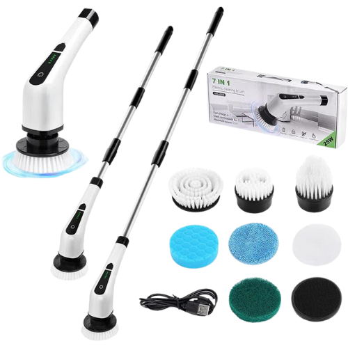 All In One Fast Charging Cleaning Brush