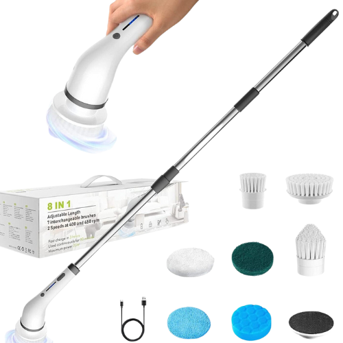 Multi-functional Wireless Cleaning Brush