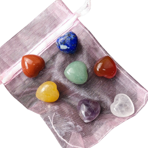 Natural Crystal Chakra Opening Set