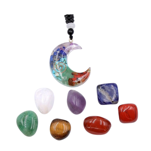 Natural Crystal Chakra Opening Set