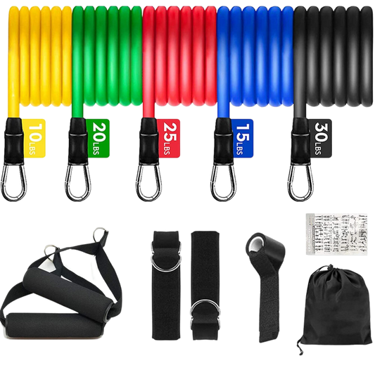 Resistance Bands Set Bodybuilding Home Gym